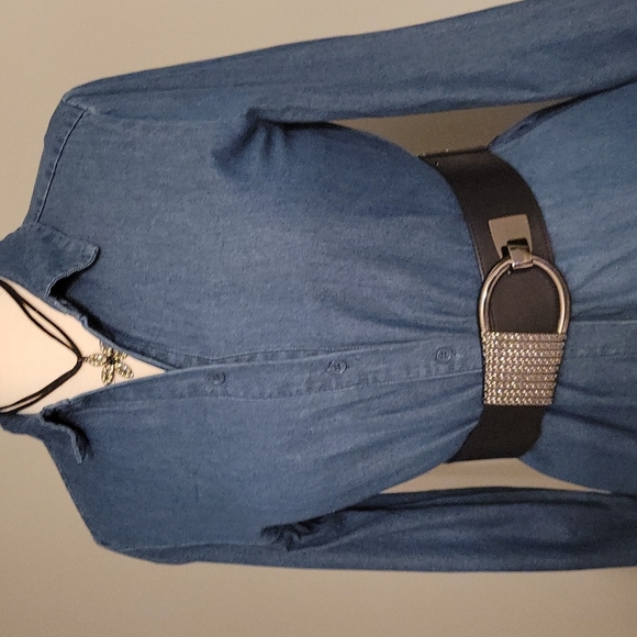 Jean/Denim Dress - Picture 5 of 12